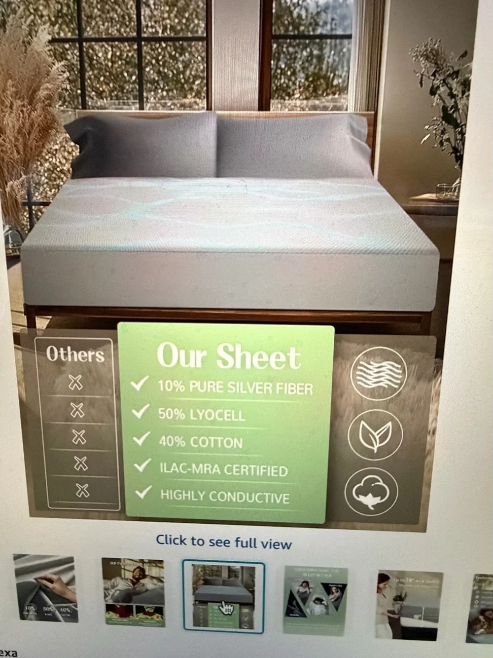 GREY KING GROUNDING SHEET NWT